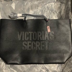 Victoria’s Secret black silver bag